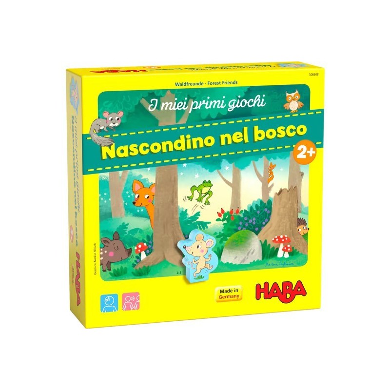 I miei primi giochi - Nascondino nel bosco (Mes waldfreunde) - HABA