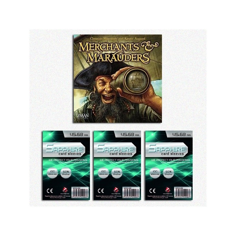 SAFEGAME Merchants & Marauders + 300 bustine protettive