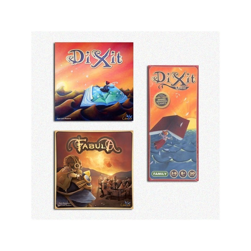 BUNDLE Fabula + Dixit + Dixit Quest