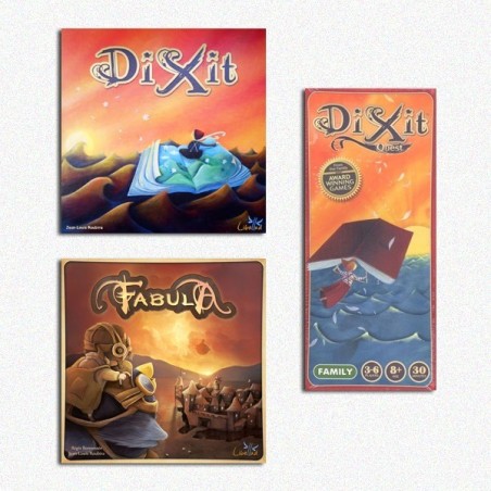 BUNDLE Fabula + Dixit + Dixit Quest