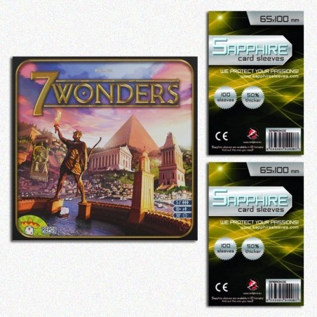 SAFEGAME 7 wonders ITA (New Ed.) + 200 bustine protettive