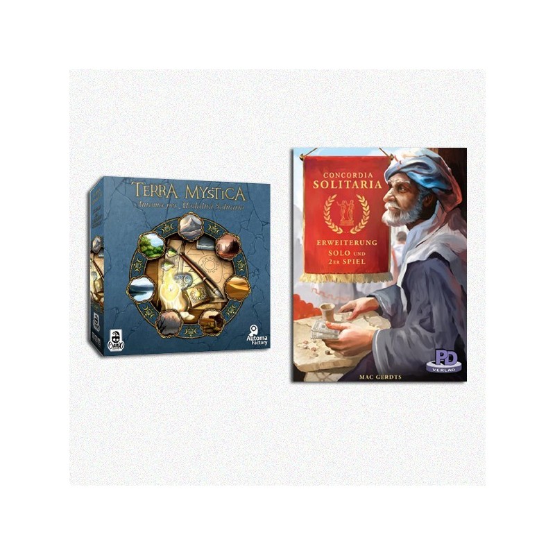 BUNDLE SOLOPLAY Automa: Terra Mystica ITA + Solitaria: Concordia ENG