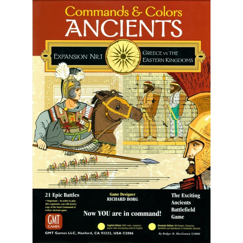 Commands & Colors Ancients -  Espansione 1 GMT (Third Print)