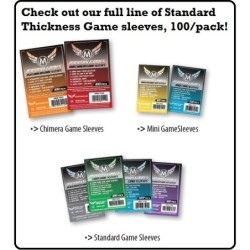 43x65 mm bustine protettive MayDay (Chimera RED) - 100 bustine MDG7045