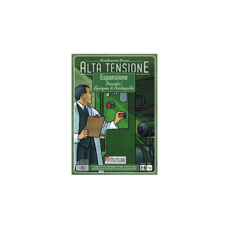 Mappa Brasile - Spagna: Alta Tensione DEU/ENG