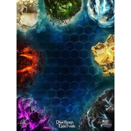 Playmat: Dwellings of Eldervale (2nd Ed.) (Tappetino)