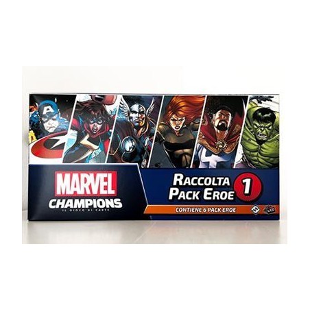 Raccolta Pack Eroe 1 - Marvel Champions: Il Gioco di Carte