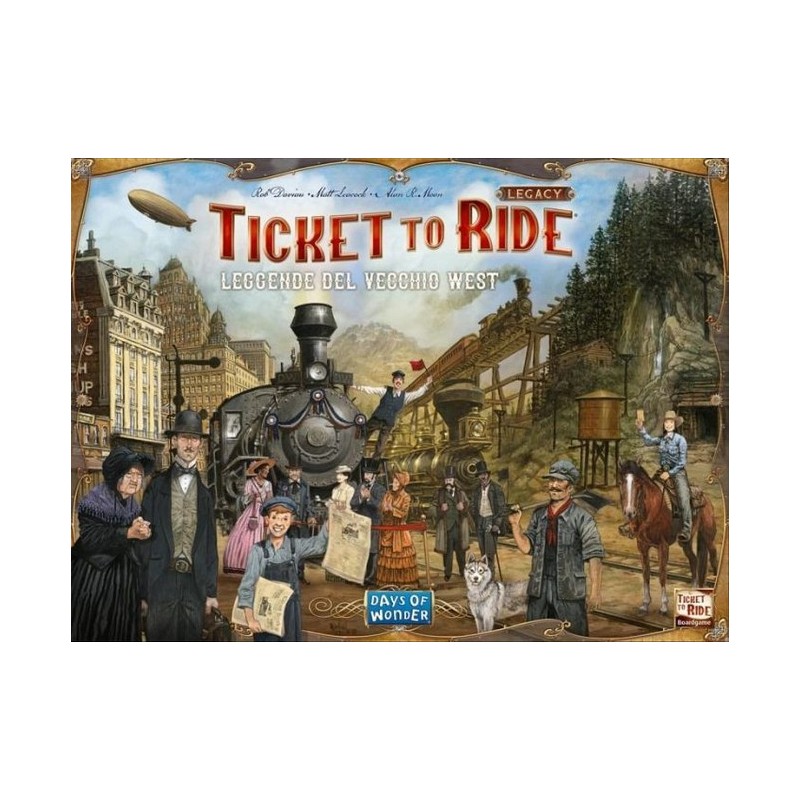 Ticket to Ride Legacy: Leggende del Vecchio West