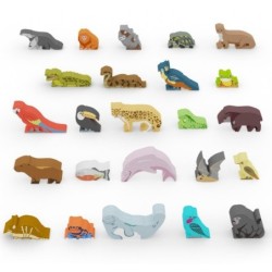 Meeple Set: Life of the Amazonia