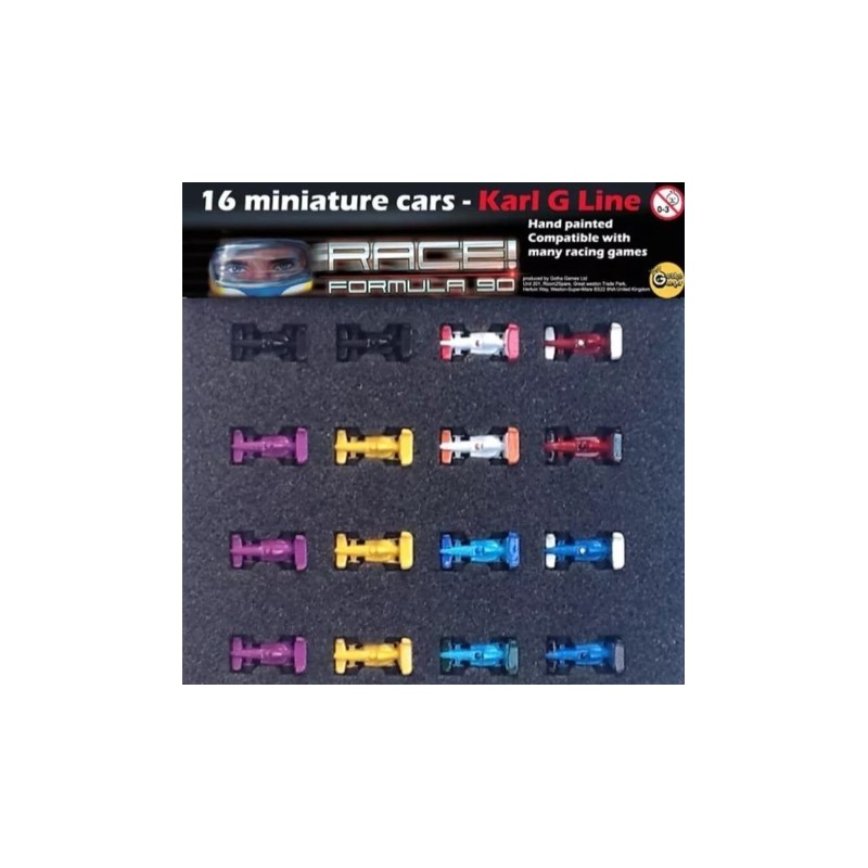 Deluxe Metal Car Set: Race! Formula 90