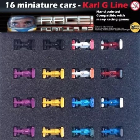 Deluxe Metal Car Set: Race! Formula 90