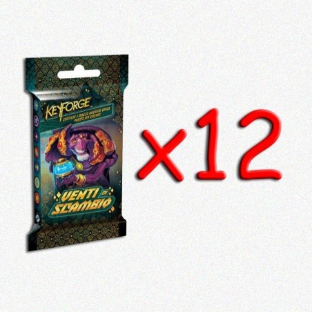 BUNDLE KeyForge: Mazzo Venti di Scambio (12 pezzi)