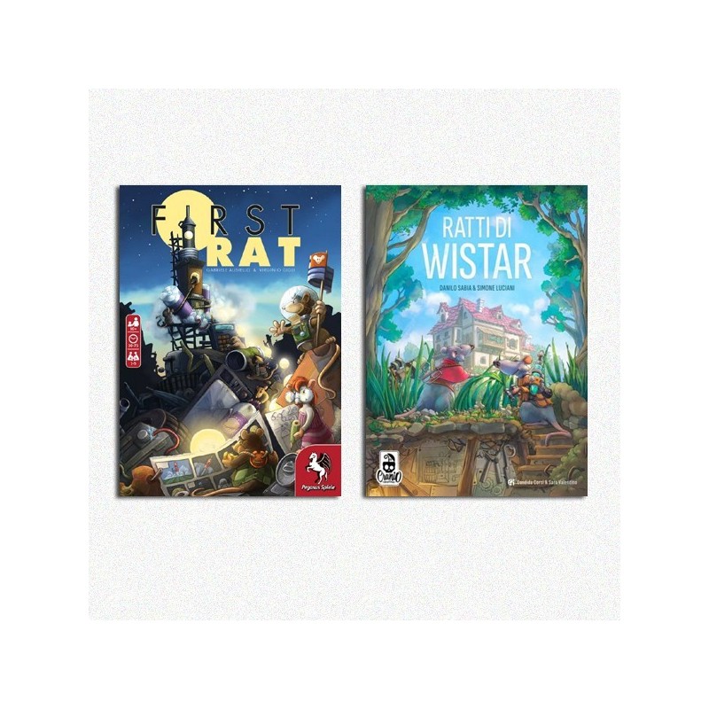 BUNDLE First Rat + Ratti di Wistar