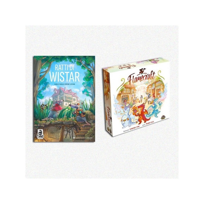 BUNDLE Ratti di Wistar + Flamecraft