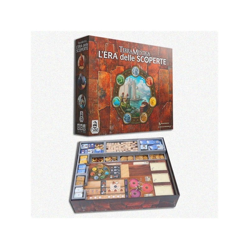 BUNDLE Terra Mystica: L'Era delle Scoperte + Organizer Folded Space in EvaCore