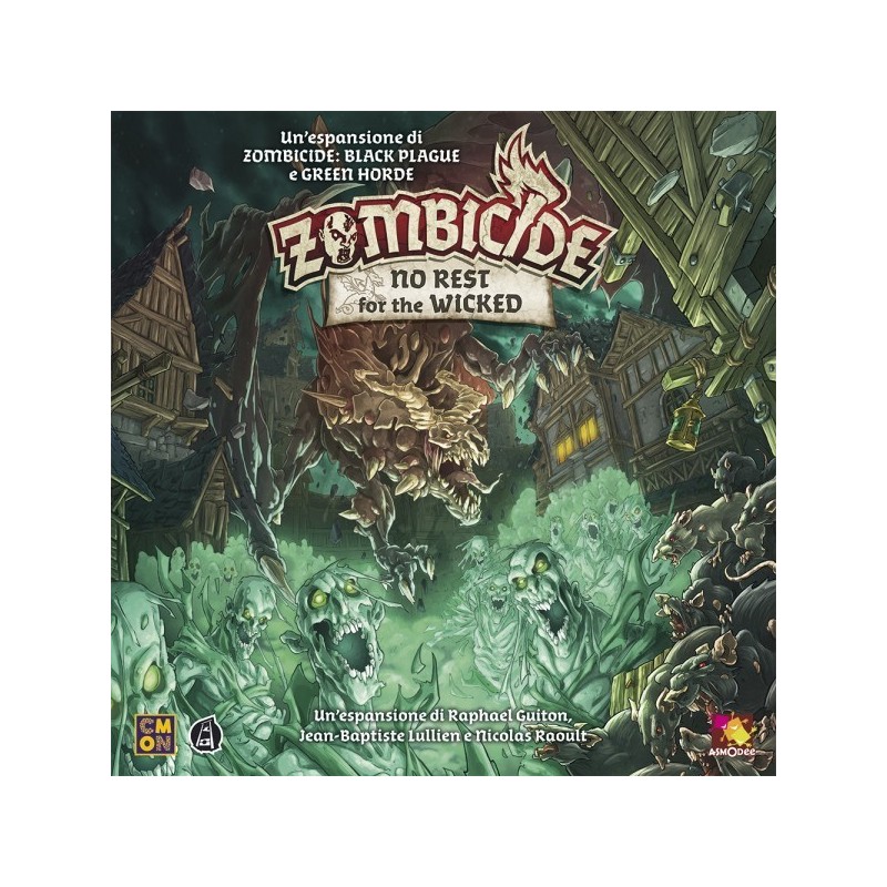 No Rest for the Wicked: Zombicide Black Plague ITA