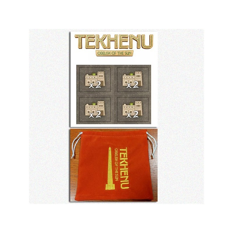 Tekhenu LOOT - Noble Buildings + Book of Challenges + Sacchettino