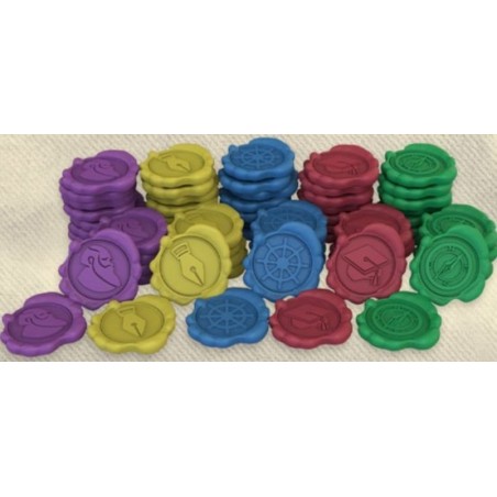 Wax Seals Set + Drawstring Bag: Darwin's Journey