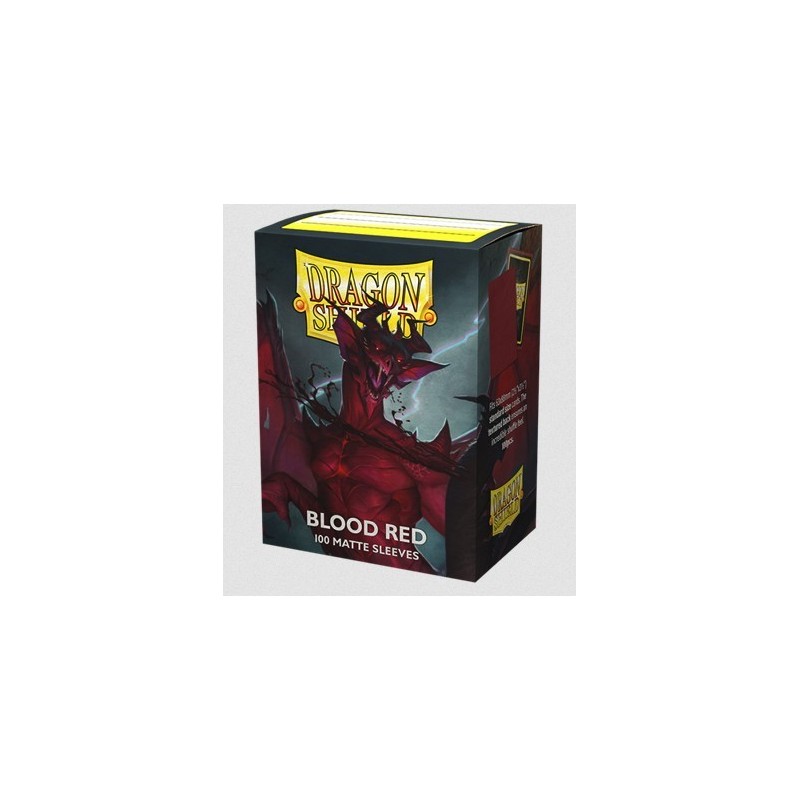 Dragon Shield - Bustine protettive Matte Blood Red Simurag (100 bustine) - 11050