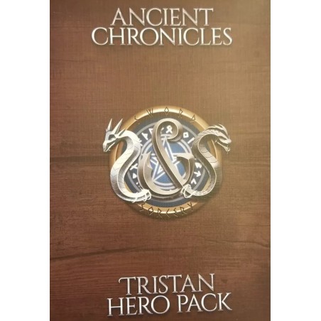 Hero Pack - Tristan Standard Bearer/Warlord: Sword & Sorcery (miniatura con scudo rotto)