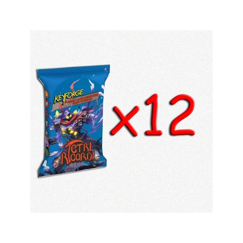 BUNDLE KeyForge: Mazzo Tetri Ricordi (12 pezzi)