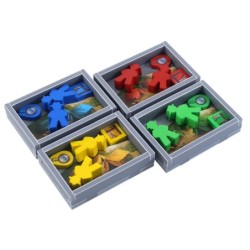 Lost Ruins of Arnak: Expedition Leaders (Additional trays) - Organizer Folded Space in EvaCore - LRA+