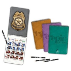 4 Pack Detective Notebooks:...