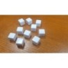 BUNDLE Dado d6 16mm Vuoto (bianco) (25 pezzi)