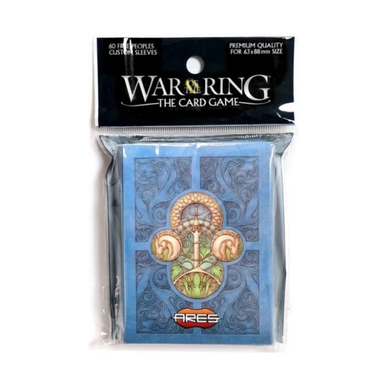 Bustine Protettive Popoli Liberi (60) - La Guerra dell'Anello: Il Gioco di Carte