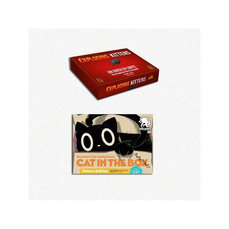 BUNDLE Exploding Kittens ITA + Cat in the Box ITA