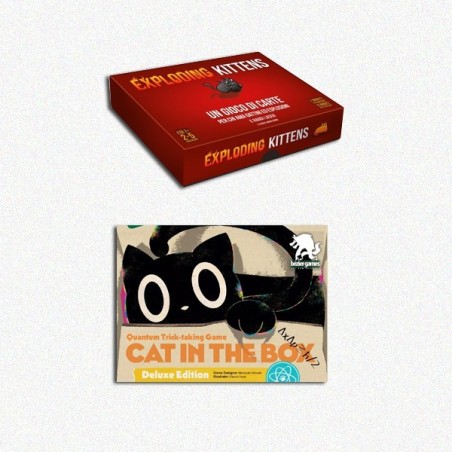 BUNDLE Exploding Kittens ITA + Cat in the Box ITA