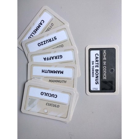 Pack 10 Promo Carte Bonus da Torneo - Nome in Codice