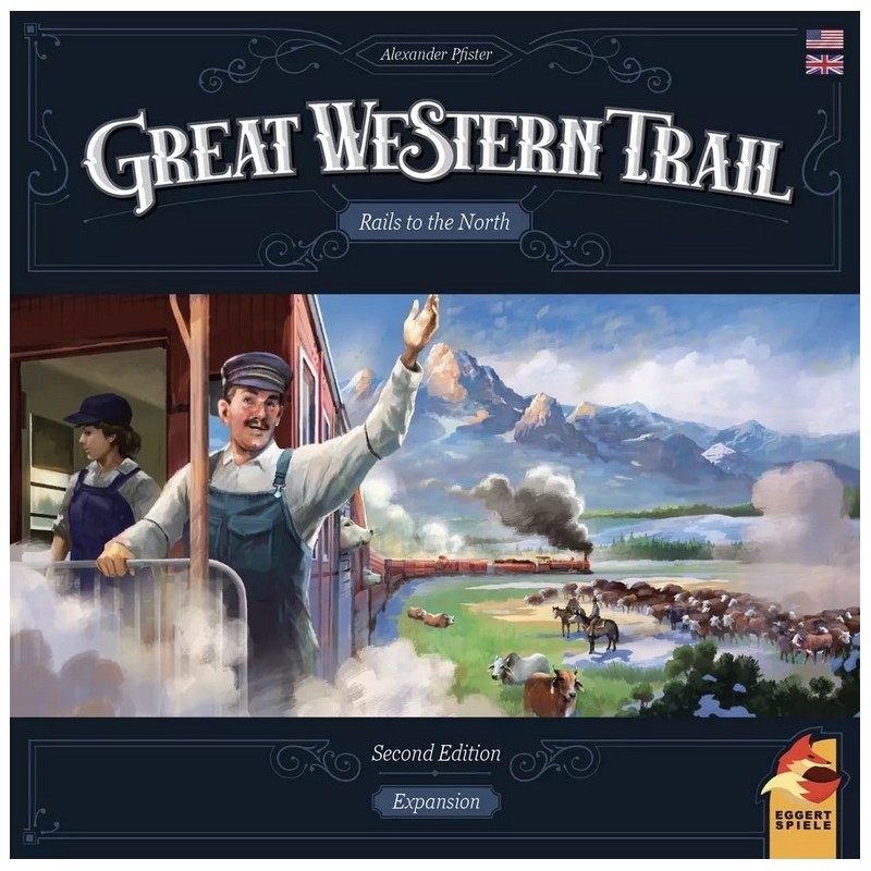 Rails to the North: Great Western Trail (2nd Ed.) ENG