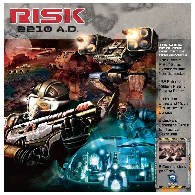 Risk 2210 A.D. (New Ed.) - HASBRO