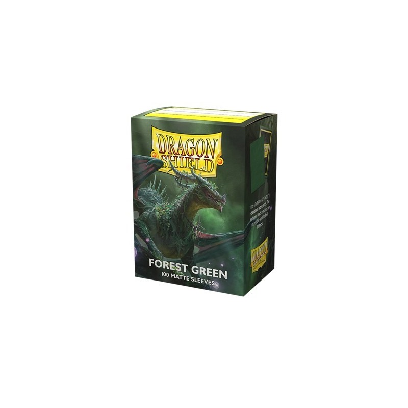 Dragon Shield - Bustine protettive Standard  Matte Forest Green (100 bustine) - AT 11056