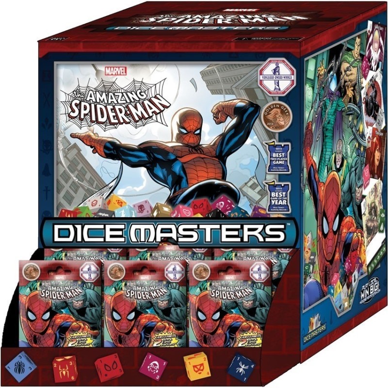 BUNDLE Amazing Spider-Man Gravity Feed: Marvel Dice Masters (90 pezzi)