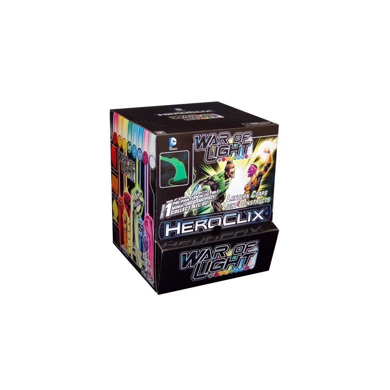 BUNDLE War of Light Gravity Feed: DC Comics Dice Masters (90 booster singoli)