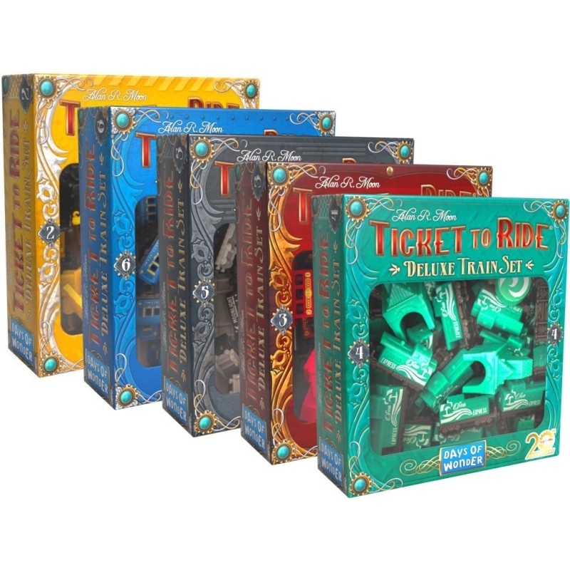 BUNDLE Ticket to Ride 20th Anniversary (5 set)