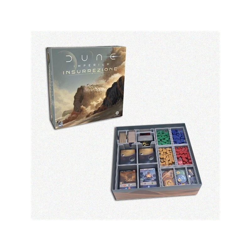 BUNDLE Dune Imperium: Insurrezione + Organizer Folded Space in EvaCore