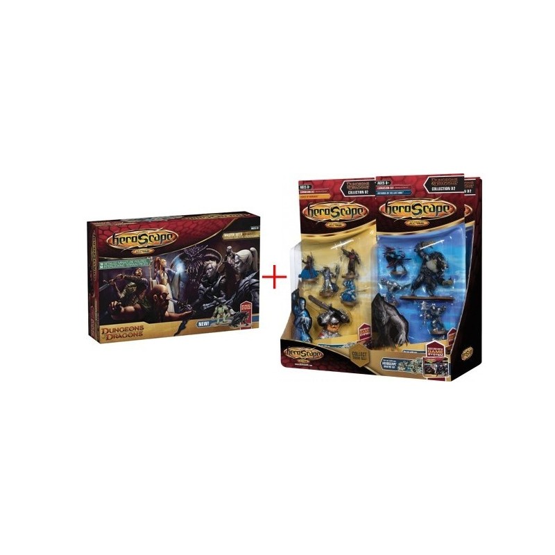 BUNDLE Heroscape - Battle for Underdark + wave 12