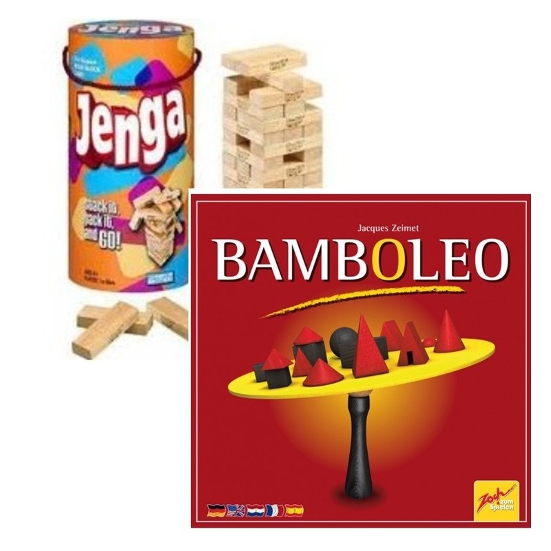 BUNDLE Bamboleo + Jenga