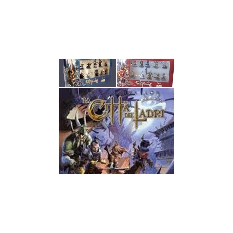 BUNDLE Citta' dei Ladri + 2 set di miniature dipinte