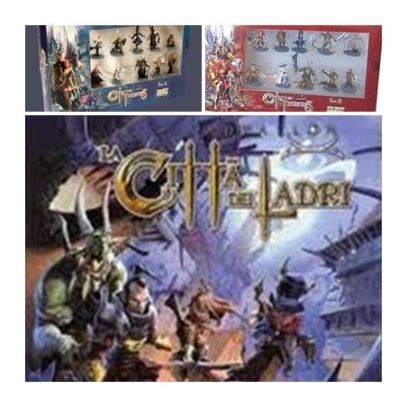 BUNDLE Citta' dei Ladri + 2 set di miniature dipinte