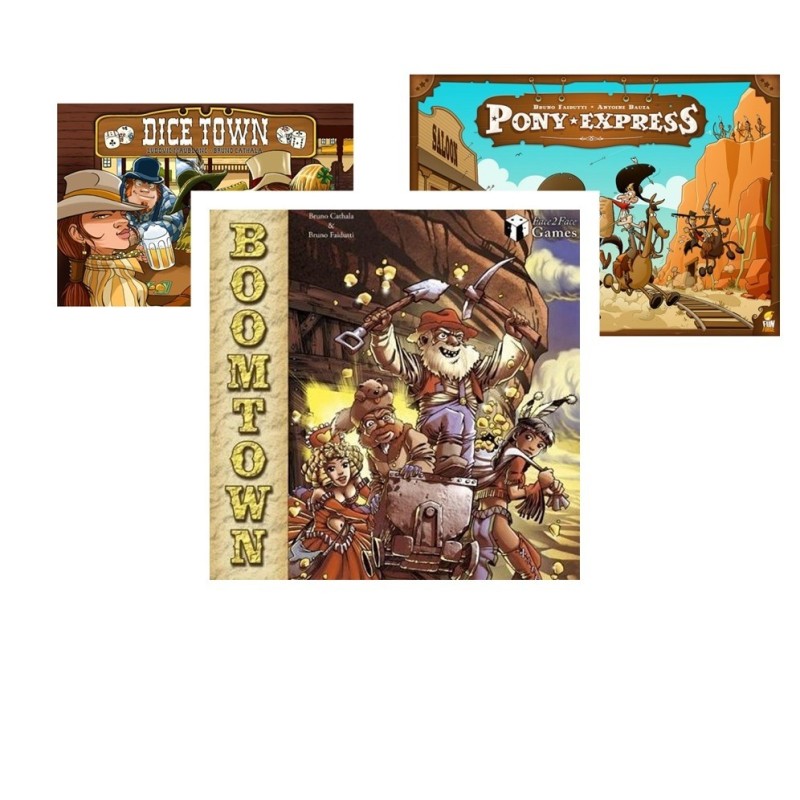 BUNDLE Wild West: Dice Town + Pony Express + Boomtown