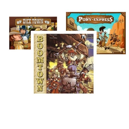 BUNDLE Wild West: Dice Town + Pony Express + Boomtown
