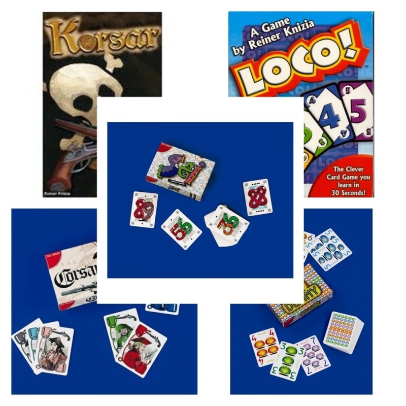 BUNDLE Cards: Korsar + Dummy + Sei + Solo + Loco