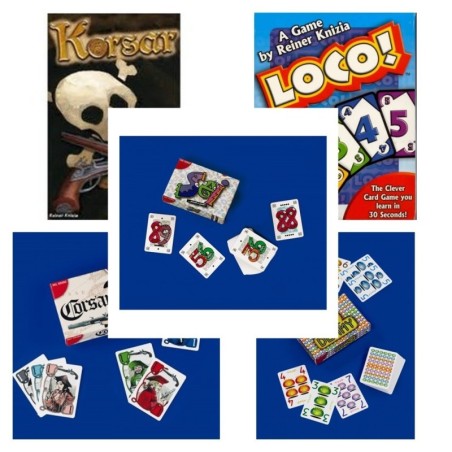 BUNDLE Cards: Korsar + Dummy + Sei + Solo + Loco