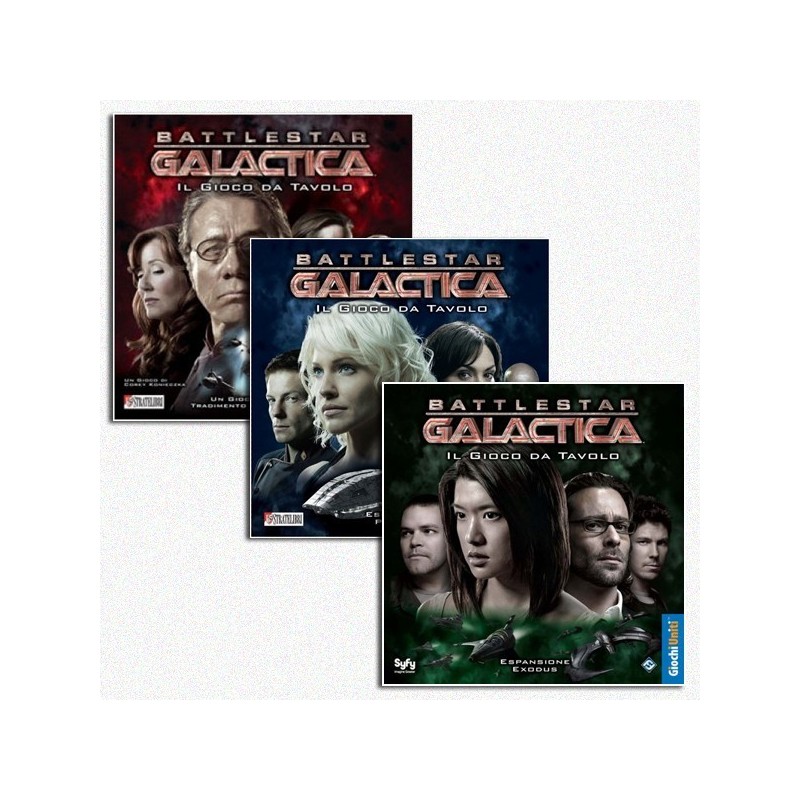 BUNDLE Battlestar Galactica ITA + Pegasus ITA + Exodus ITA