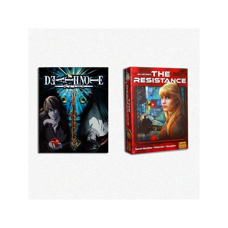 BUNDLE Death Note ITA + The Resistance 3rd Ed. ENG