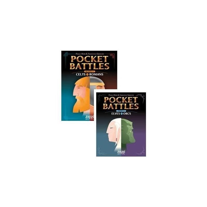 BUNDLE Pocket Battles (Romans VS Celts + Orcs VS Elves)